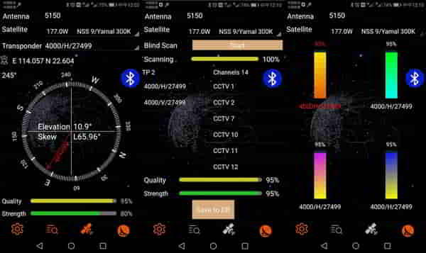 Which is the best Bluetooth satellite finder in India?