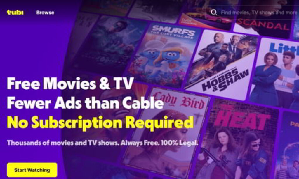 You can download free movies streaming application, install in your Smart TV or Android TV. Download Tubi TV Android TV Application below - Download Tubi TV Android TV Apk