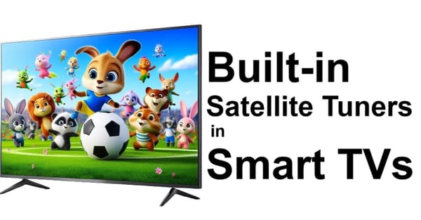 Find a TV with a built-in satellite tuner in India. The government added 3 new BIS Standards for upcoming TV with built-in satellite tuner, so find built-in satellite tuner tv