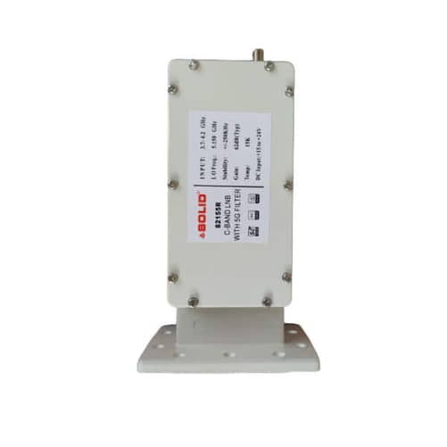 Buy 5G Filter LNBF if your Satellite TV signal is freezing due to the 5G Launch in India. This BandPass Filter LNBF is Best for Medium Interference Rejection