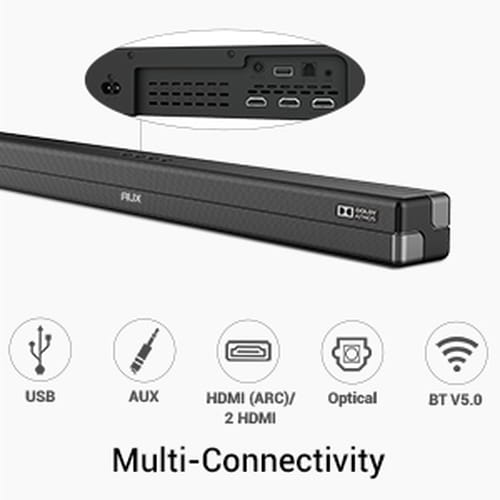 Buy Dolby Soundbar With Subwoofer with 2.1.2 channel from Zebronics and model number is Zeb-Juke Bar 9700 Pro