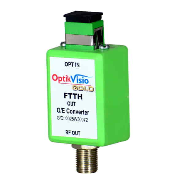 FTTH In and RF Out O/E Converter - Single Out