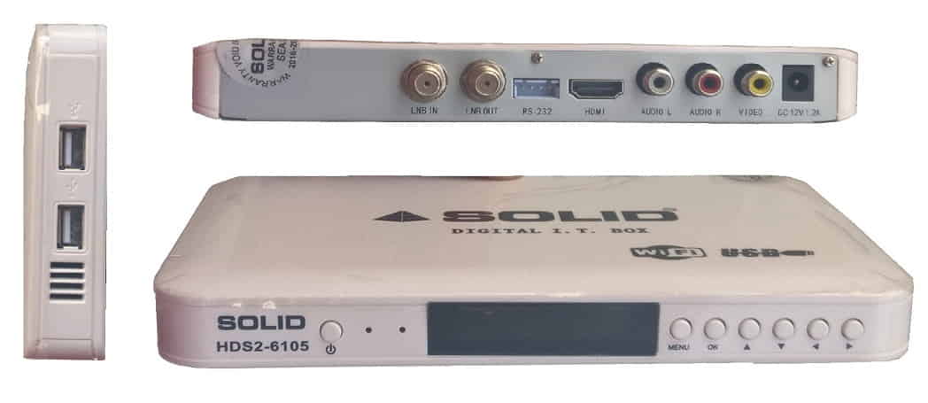 SOLID HDS2-6105 DIGITAL I.T Set-Top BOX - ALi Chipset