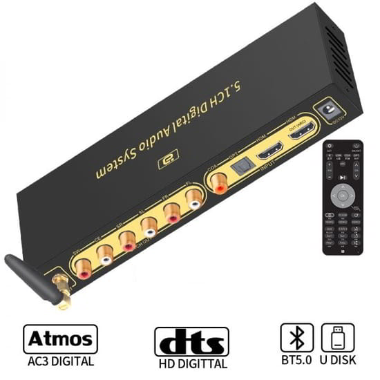 Buy Ayino HD820PRO audio hard decoder system can decode panoramic sound