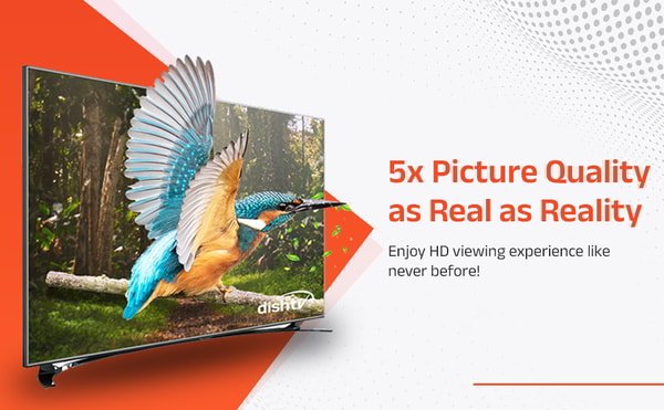 Buy Dish TV Bangla with 7 HD Channels at No Extra Cost. 5x picture clarity and 5.1 surround sound