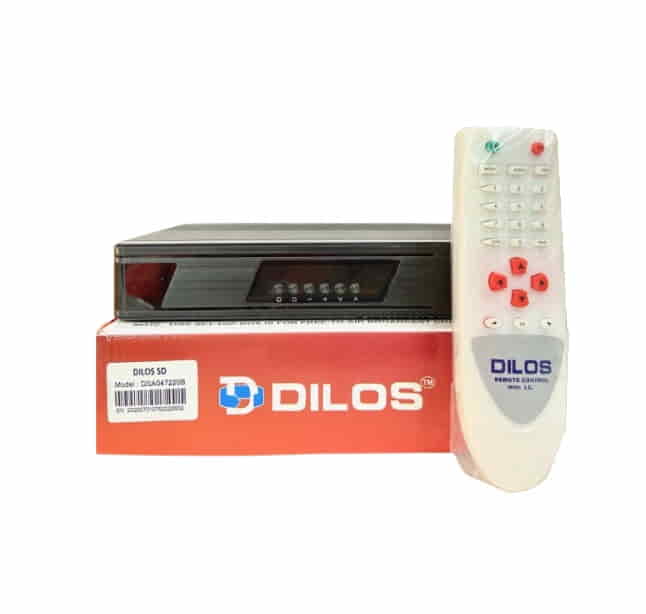 Dilos MPEG-2 SD DVB-S Digital FTA Set-Top Box for Freedish Suitable