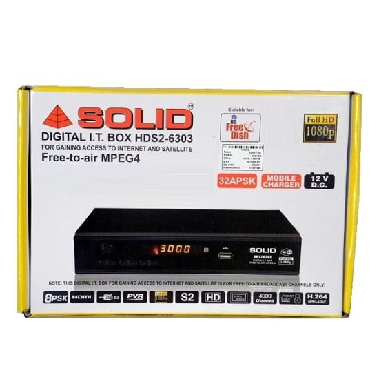 SOLID HDS2-6303 DVB-S2