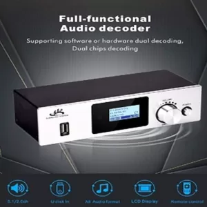 Buy AYINO AC3 DAC DTS / Dolby Atmos Extractor, or Digital Audio Converter with HDMI ARC, Bluetooth/SPDIF/COAXIAL/OPTICAL/PC-USB BT-5.0