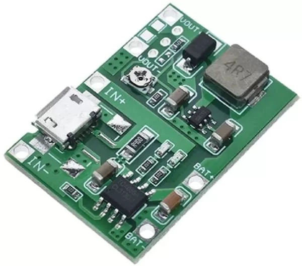 Buy 5-12V 1A Router UPS Circuit Power Supply Module, Create your own Router UPS at home using this router ups circuit. Get 4 Hour Backup