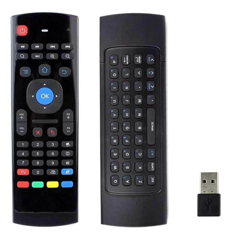 Buy Motion Air Remote with Keyboard, Voice for Smart TV / Google TV / Android TV / Google Streamer / Android Box with Cash on Delivery, COD