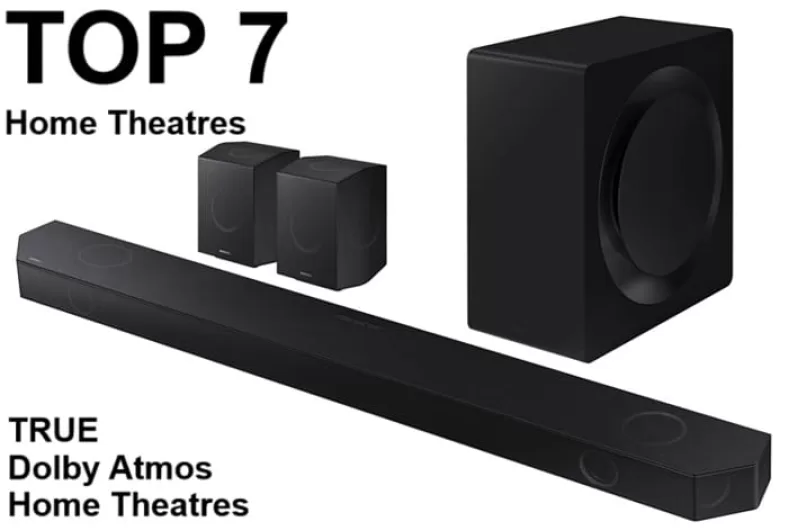 Enjoy the best Dolby Atmos movies with your family. We have also included a Samsung Dolby Atmos soundbar and other top brands like Sony, Boss